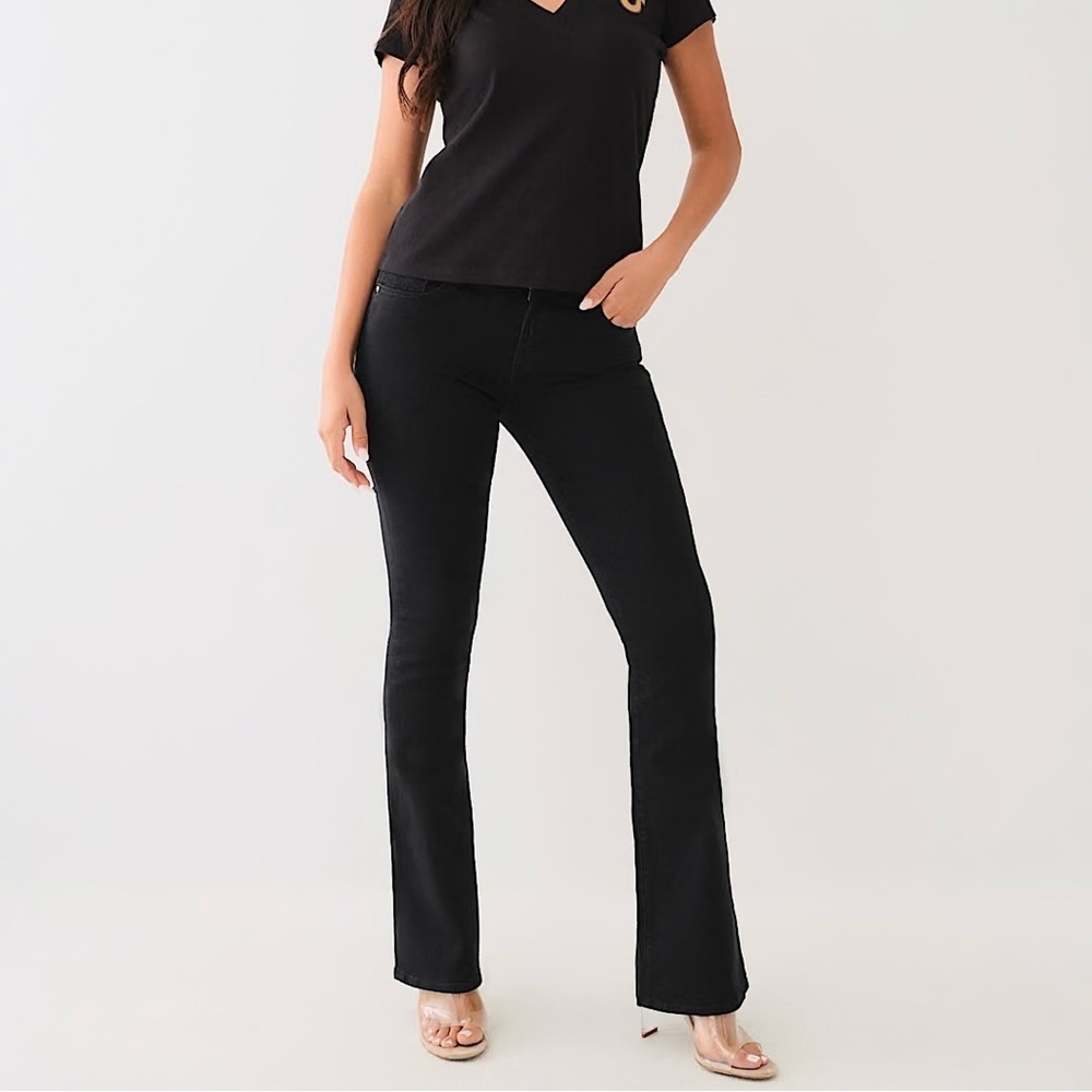 NWT Rare True Religion Becca Studded Bootcut Jean